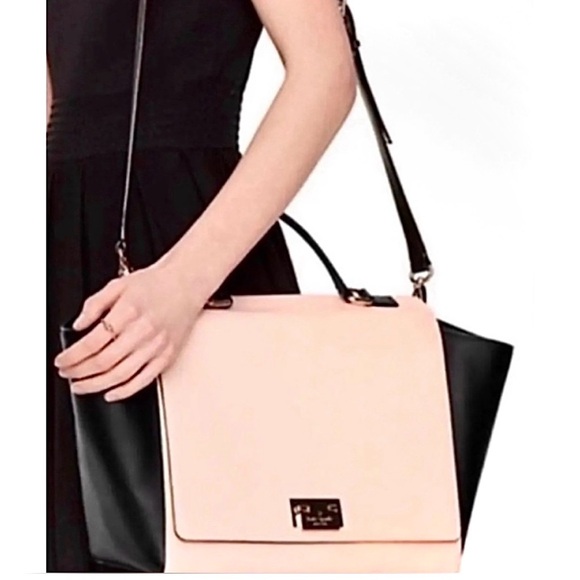 Kate Spade NEW Lg laurel magnolia park Flap Leather